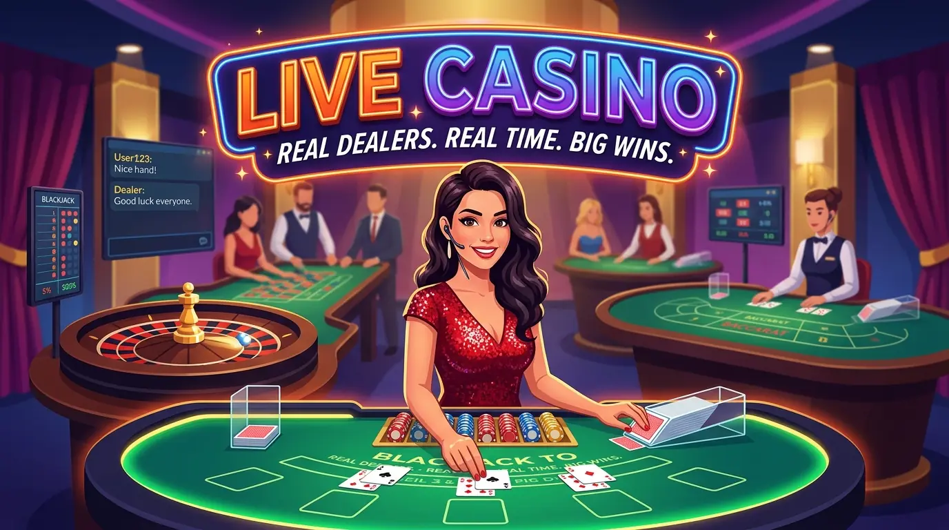Live casino på Refuel casino